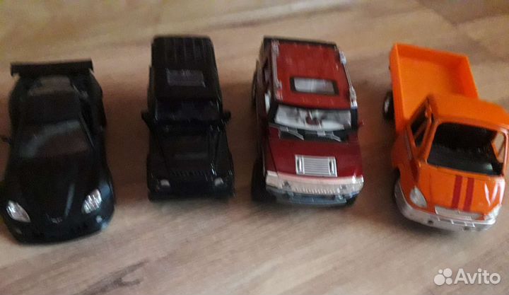 Машинки металлические модельки