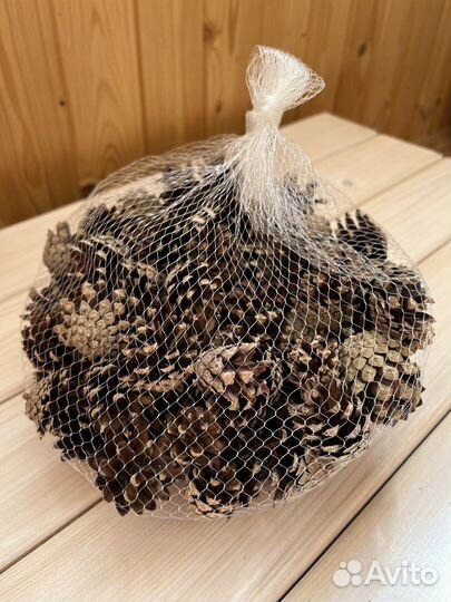 Шишки для декора