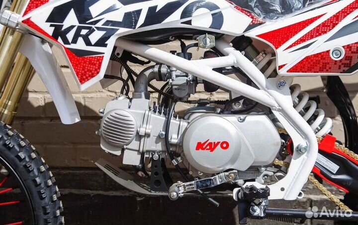 Мотоцикл Kayo Basic YX140 (красный)