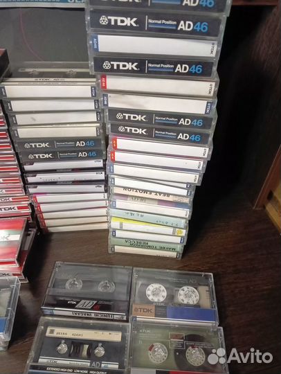 Аудио кассеты б/у.TDK maxell итд