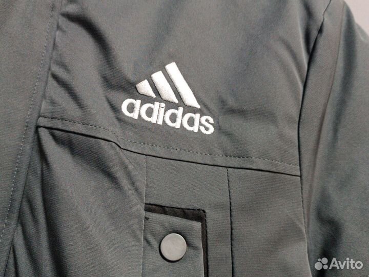 Зимняя куртка парка Adidas Grey