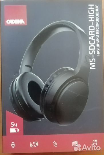 Наушники беспроводные cadena M5-SDcard-High