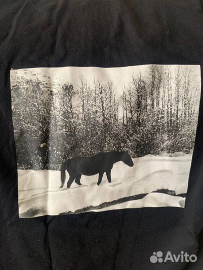 Тонкий пуловер черный мужской Calvin Klein Jeans A