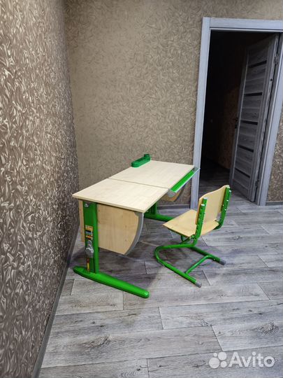 Растущая парта и стул дэми