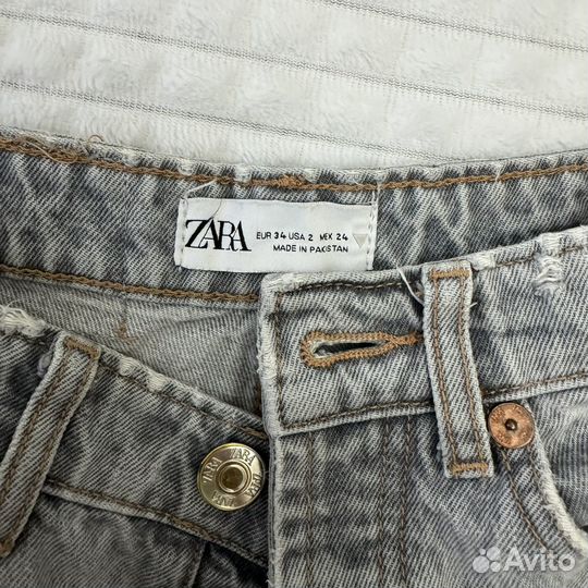 Джинсы zara 34