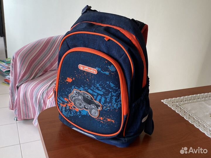 Рюкзак школьный для мальчика herlitz