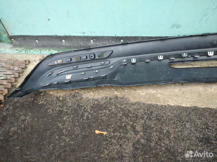 Юбка бампера Mercedes S-Classe W222 2013-2017