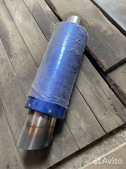 Прямоточный глушитель