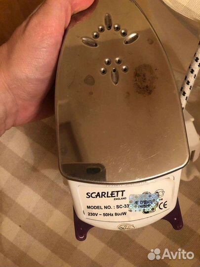 Утюг дорожный в чехле