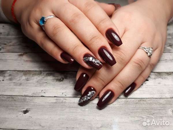 Наращивание ногтей, гель лак, маникюр