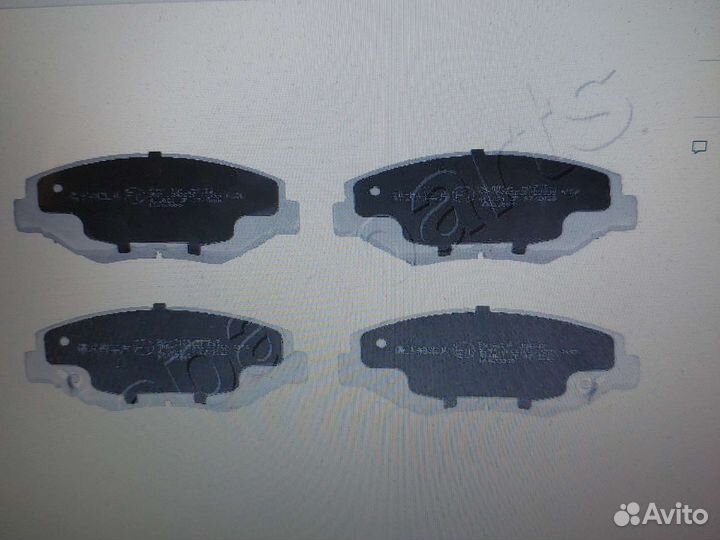 Колодки передние honda CR-V II GDB3627 GDB3325