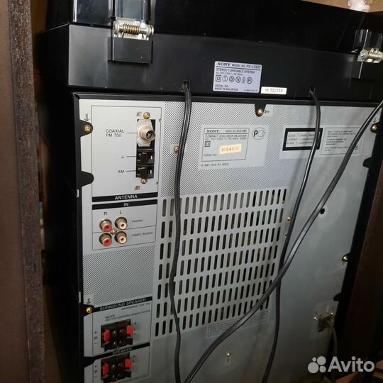 Музыкальный центр soni HCD-XB6