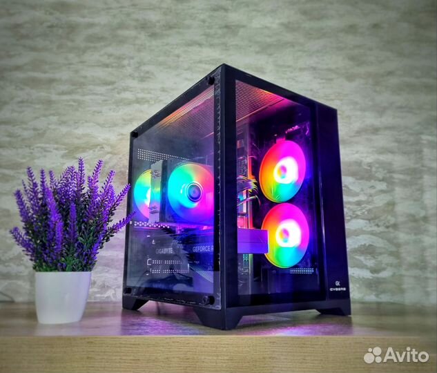 Игровой пк ryzen 3600, rtx 2060 super