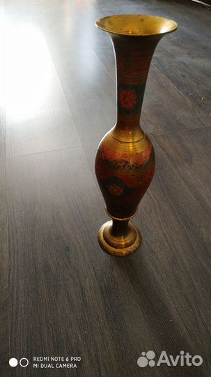 Ваза винтажная Индия старинная