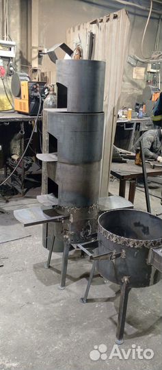 Печь под казан