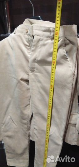 Костюм концертный, тройка. Микровельвет