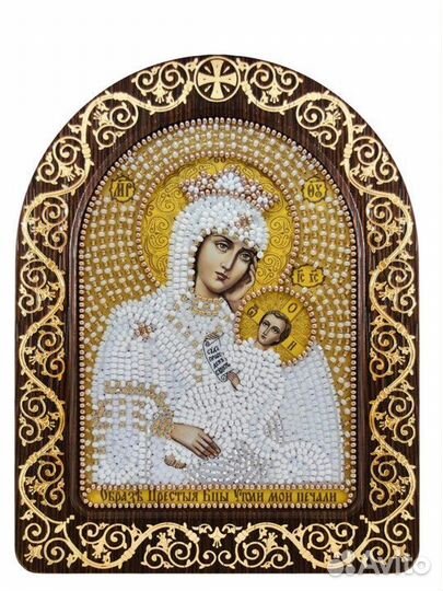 Вышивка бисером иконы