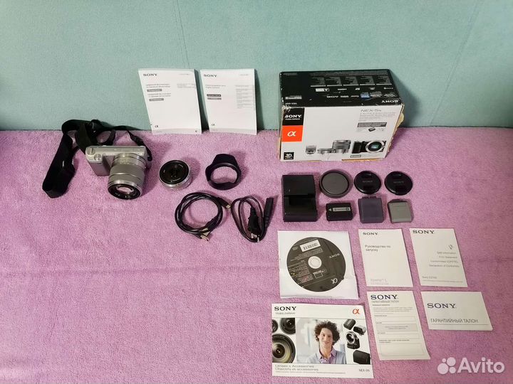 Sony nex 5n + 2 объектива