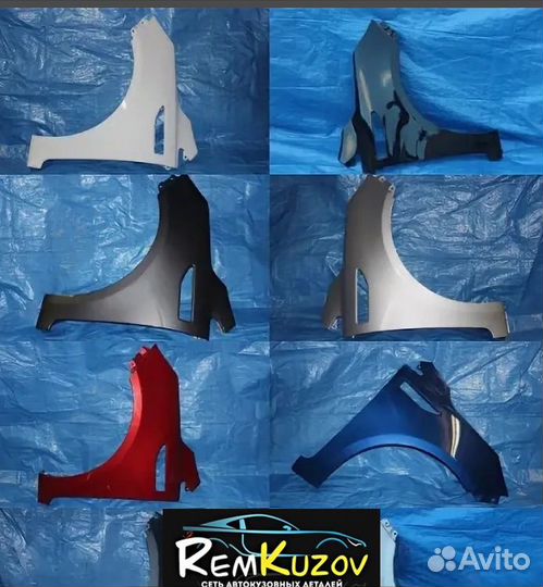 Крылья Передние Киа Рио 3 2011-2017. Новые