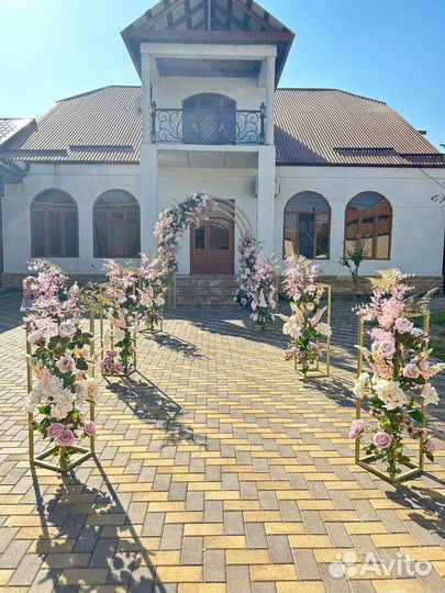 Арки, Фотозоны, столы, стулья и посуда