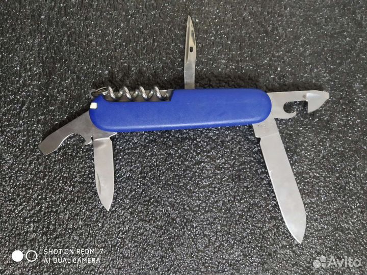 Нож складной швейцарский