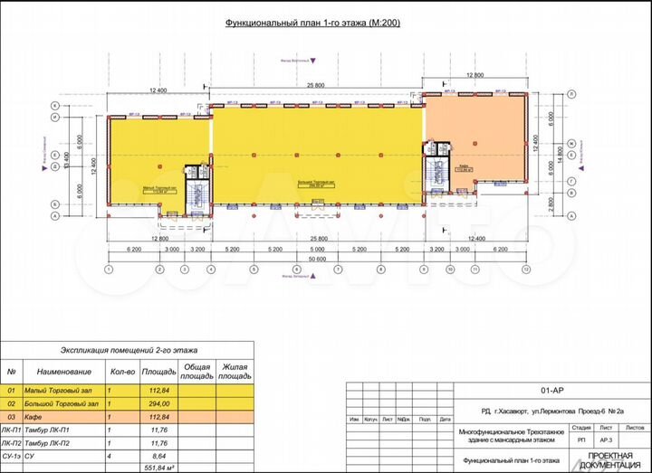 Торговая площадь, 518 м²