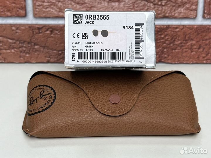 Очки Ray Ban Jack RB 3565 9196/31 - Оригинал