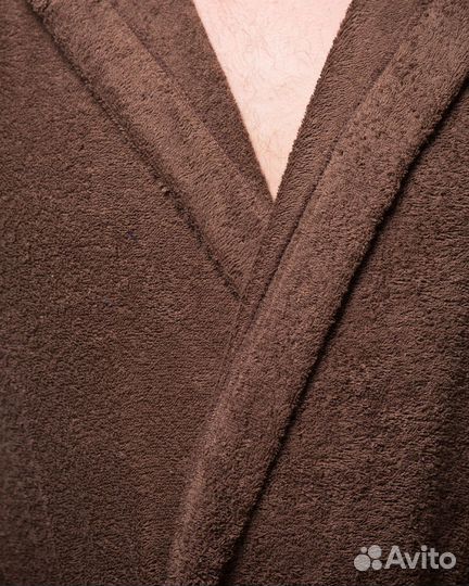 Махровый халат с именной вышивкой на заказ