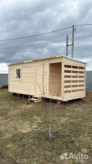 Бытовка и хозблок с доставкой и монтажом