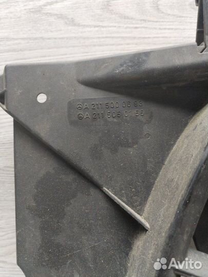 Вентилятор охлаждения Mercedes E-Class W211 OM647