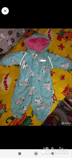 Демисезонный комбинезон Crokid 68-74