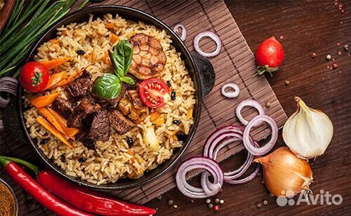 Казан чугунный наманган 22л