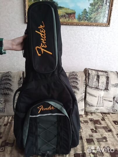 Продам чехол Fender для акустической гитары