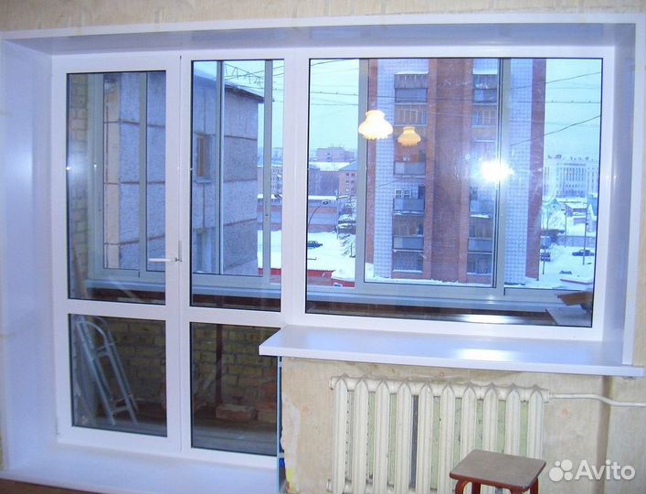 Выход на балкон в рассрочку