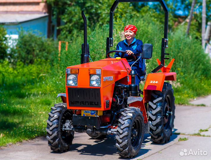 Мини-трактор УРАЛЕЦ 220, 2023