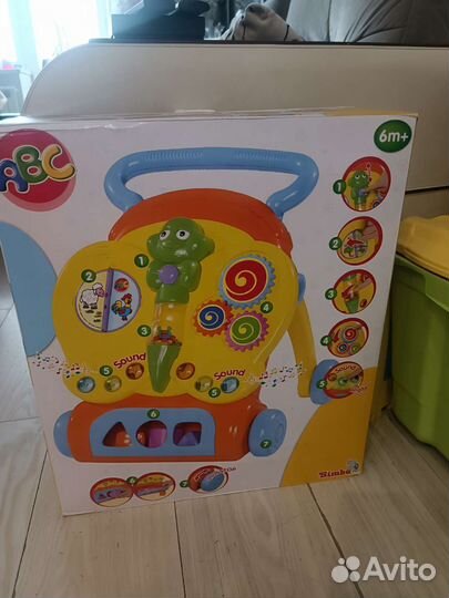 Развивающие игрушки каталка