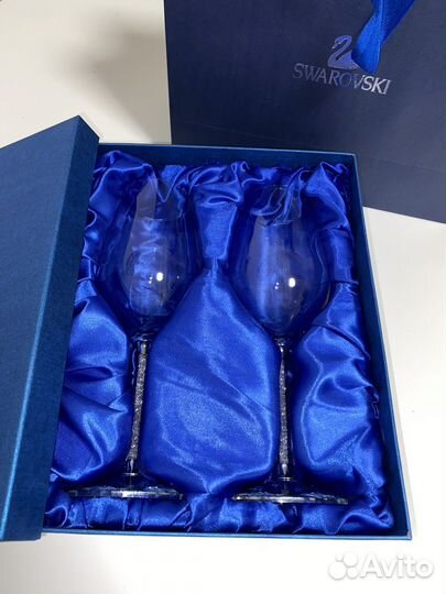 Бокалы swarovski