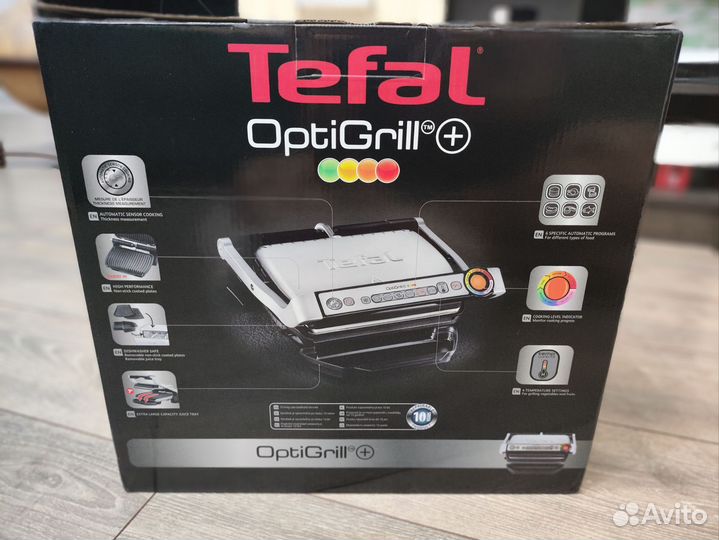 Электрогриль Tefal optigrill+ новая