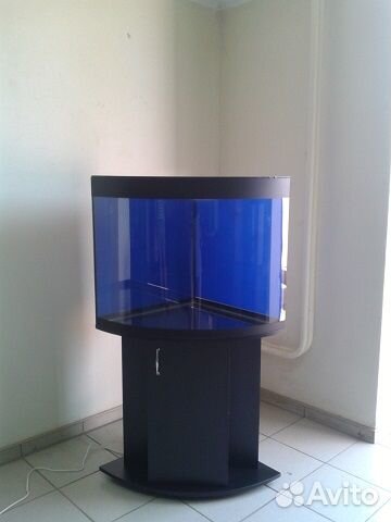 Аквариум120 свет биофильтр фон, тумба