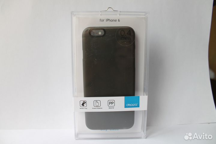 Чехол для Apple iPhone 6/6s Deppa Sky Case(набор)