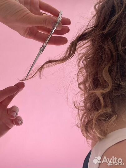 Стрижка кудрявых волос