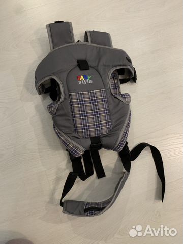 Рюкзак переноска кенгуру baby style / слинг