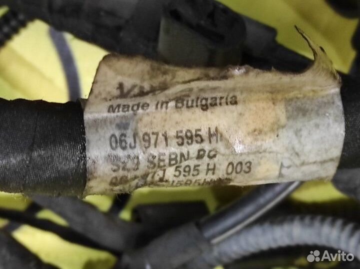 Проводка двс Volkswagen Tiguan 5NZ cczc 18.09.2010