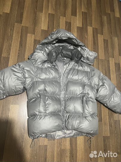 Пуховик оверсайз
