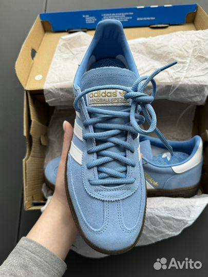 Adidas Handball Spezial Light Blue оригинал