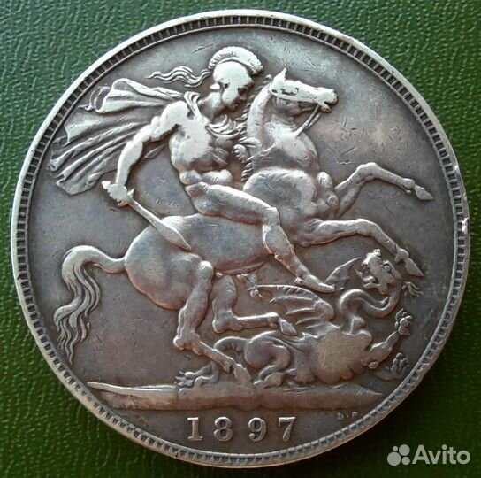 1 крона 1897, Великобритания