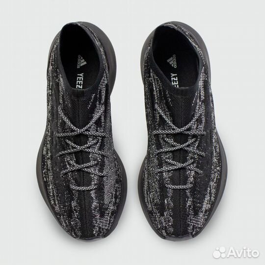 Кроссовки Adidas Yeezy Boost 380 Black White