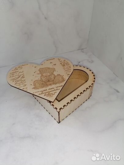 Шкатулка сердечком