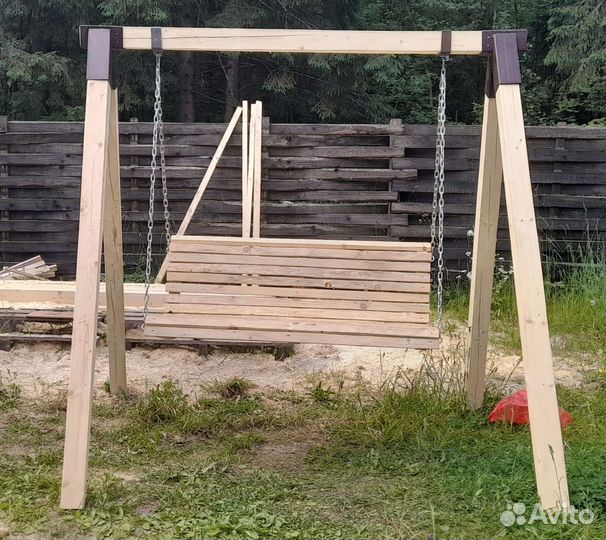 Каркас, крепление, стойка для качелей