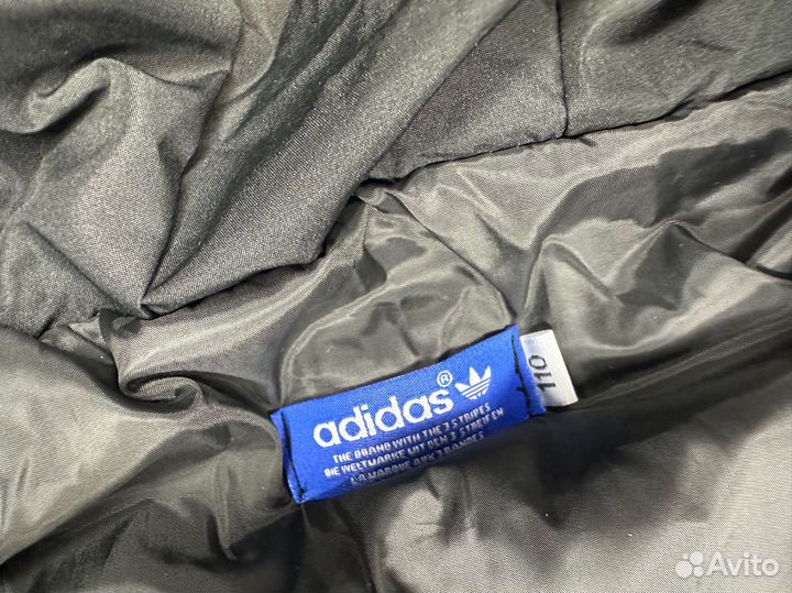 Детская куртка пуховик adidas оригинал 110 новая